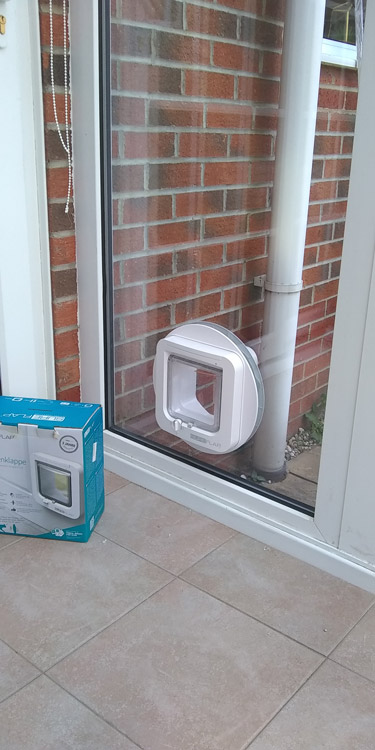 Cat flap fitters West Denton and Newcastle