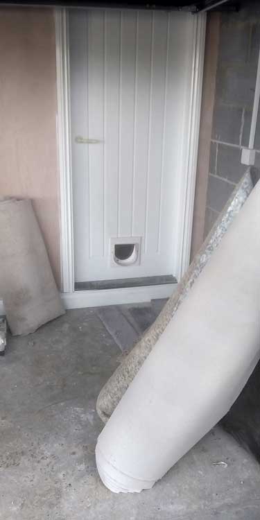 Cat and dog flap fitters