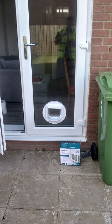Cat and dog flap fitters Ryhope and Sunderland