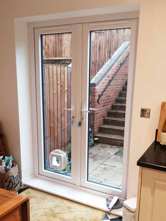 Cat and dog flap fitters Durham