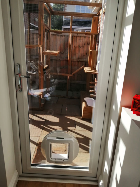 Cat and dog flap fitters Framwellgate Moor and Pity Me