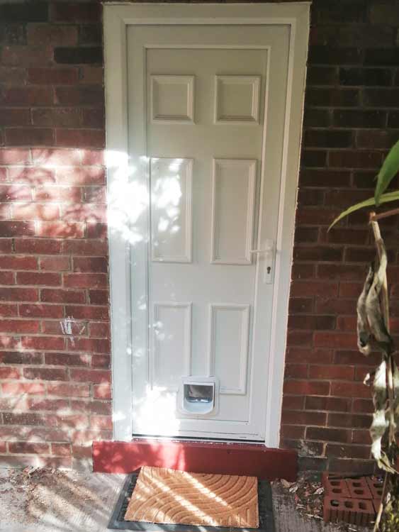 Cat and dog flap fitters Gilesgate and Durham