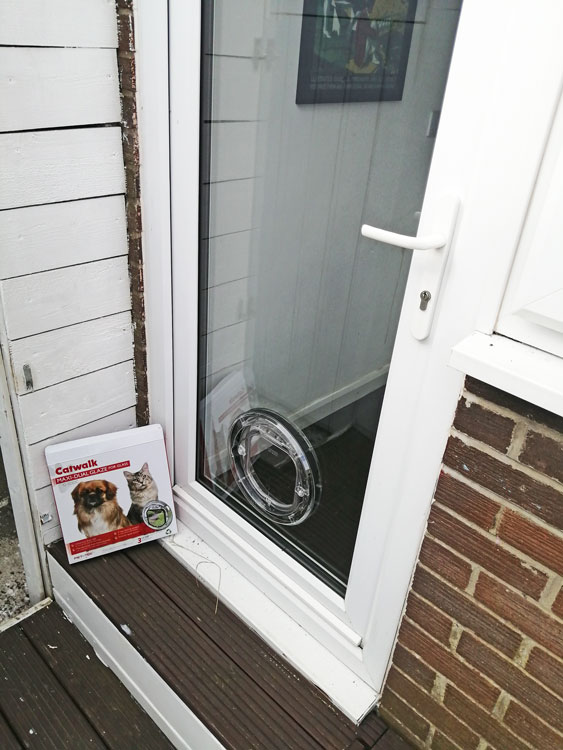 Cat and dog flap fitters North Shields and North Tyneside