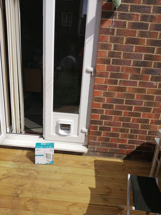 Cat flap fitters Benton and Newcastle
