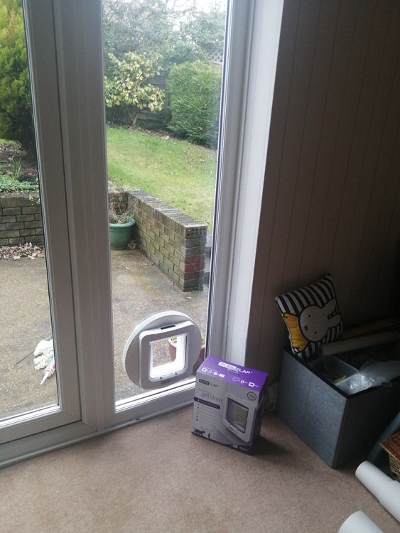 Cat flap fitters Blaydon and Gateshead