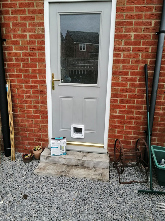 Cat flap fitters Bowburn in Durham