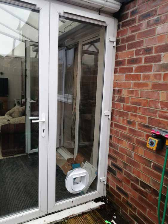 Cat flap fitters Great Park and Gosforth