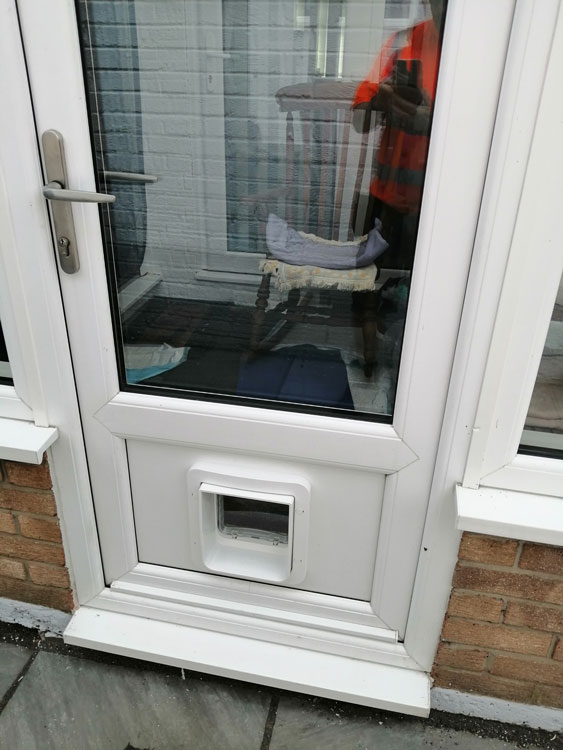 Cat flap fitters Hetton-le-Hole Sunderland