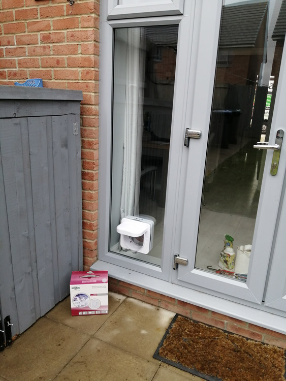 Cat flap fitters kenton