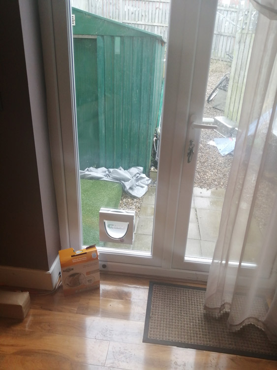 Cat flap fitters North Shields and North Tyneside