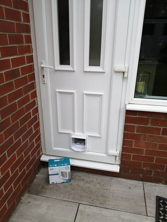 Cat flap fitters North Shields
