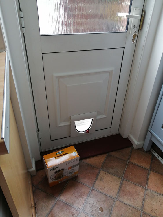 Cat flap fitters Wylam and Northumberland
