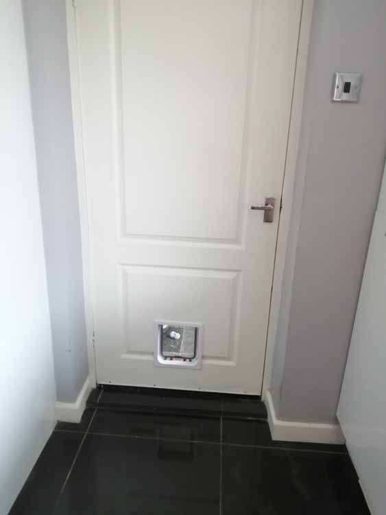 Cat flap fitters Whitley Bay and Tynemouth