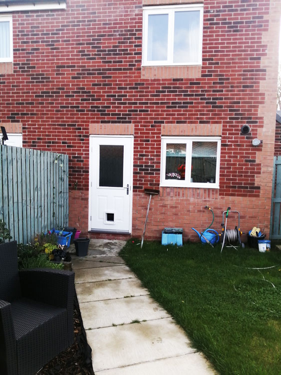 Cat flap fitters Ashington