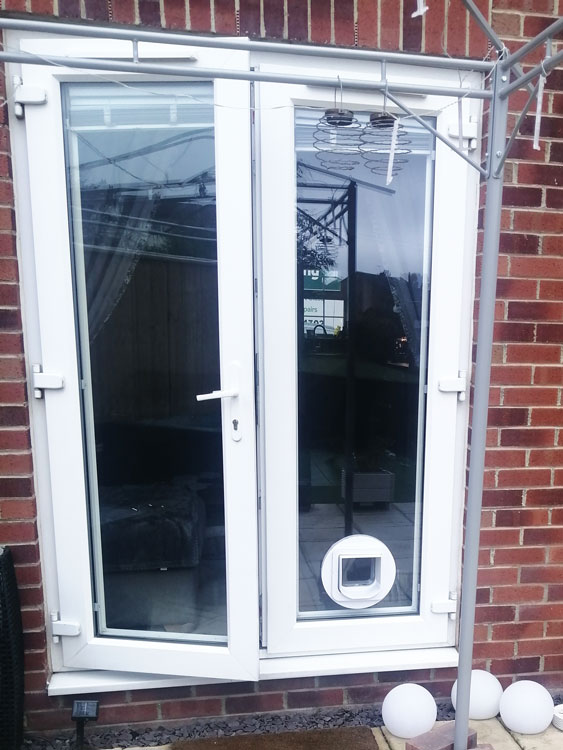 Cat flap fitters London