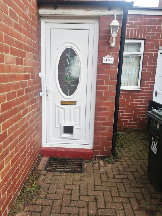 Cat flap fitters London