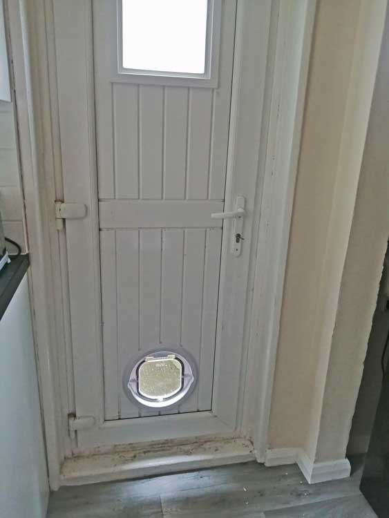 Cat flap fitters near me