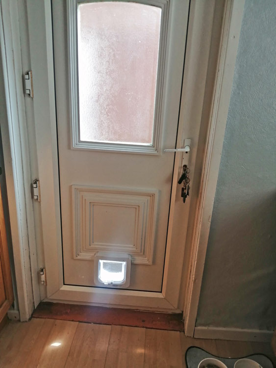 Cat flap fitters Rowlands Gill and Winlaton