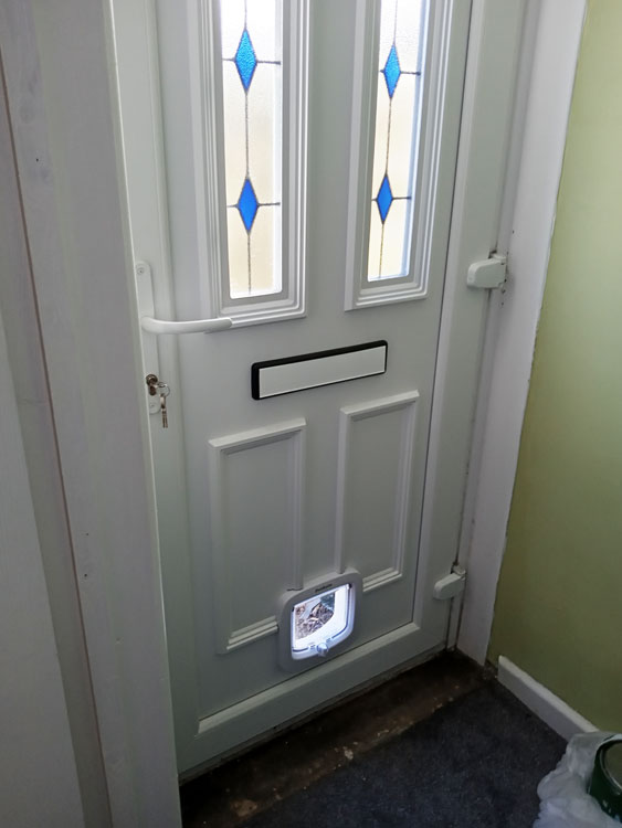 Cat flap fitters crawcrook
