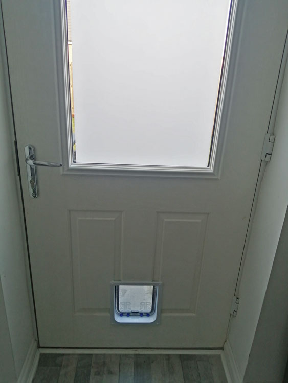 Cat flap fitters near me