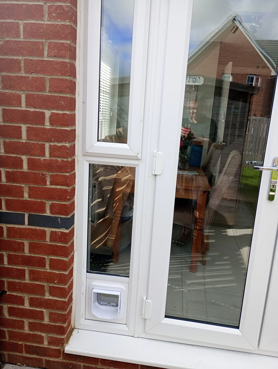 Cat flap installers Stobhill Morpeth