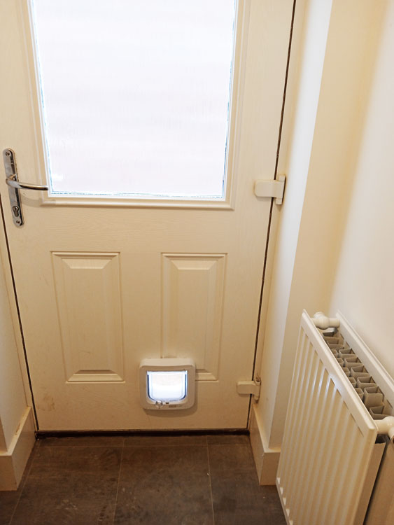 Cat flaps installed in composite doors near me