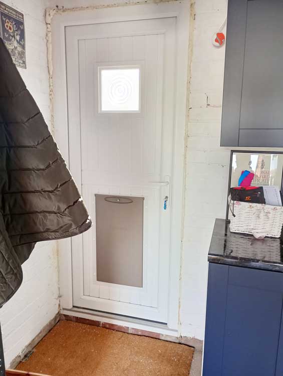 Dog flap installers Newcastle