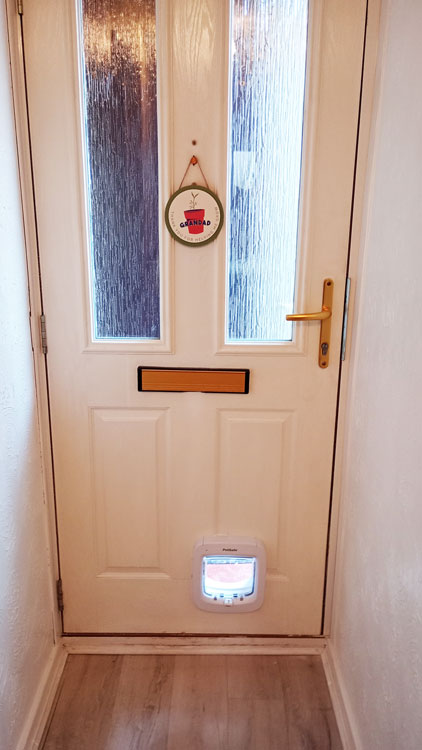 Cat flap installers Cumbria