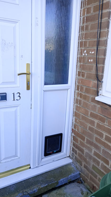 Cat flap installers Gateshead