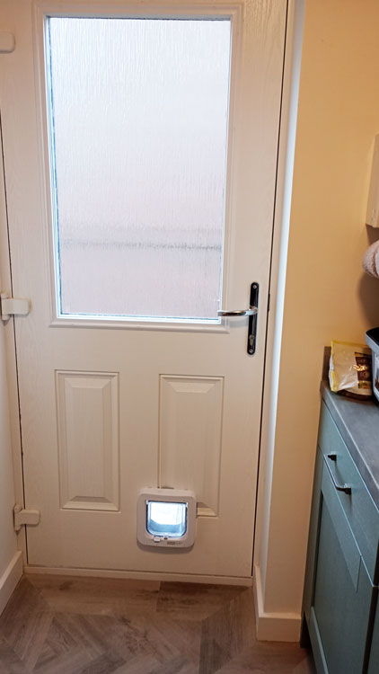 Cat flap installers Morpeth
