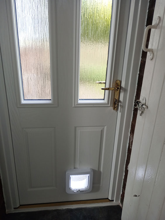 Cat flap installers Newcastle