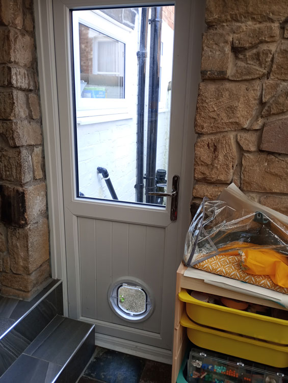 Cat flap installers Newcastle