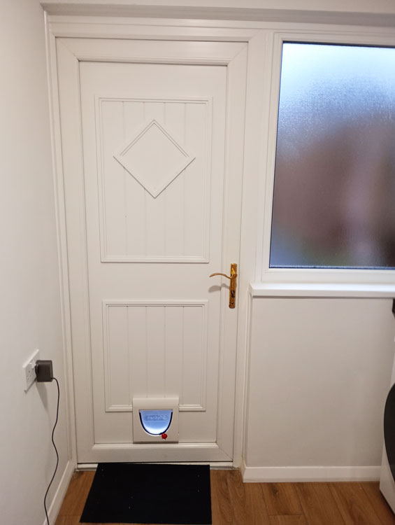 Cat flaps installed in doors Gosforth