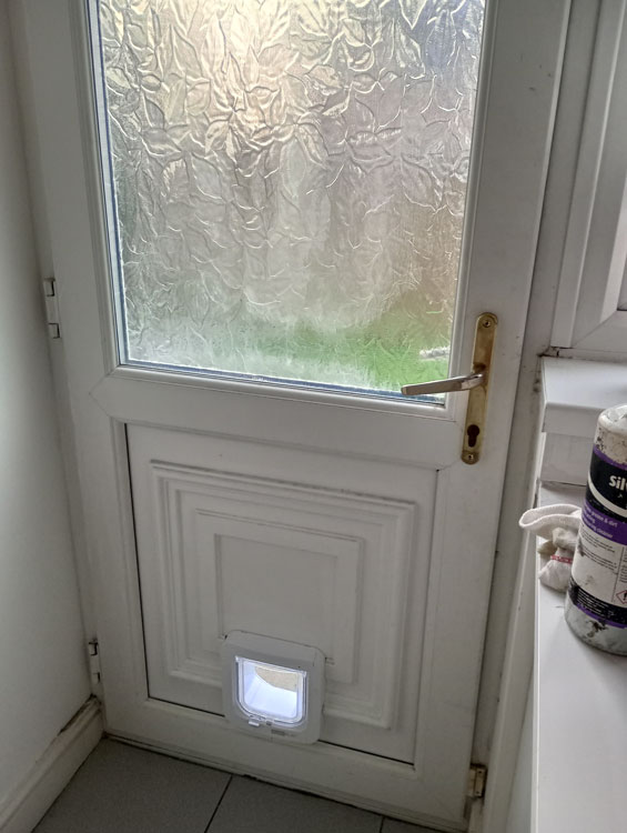 Cat flaps installed in doors South Shields