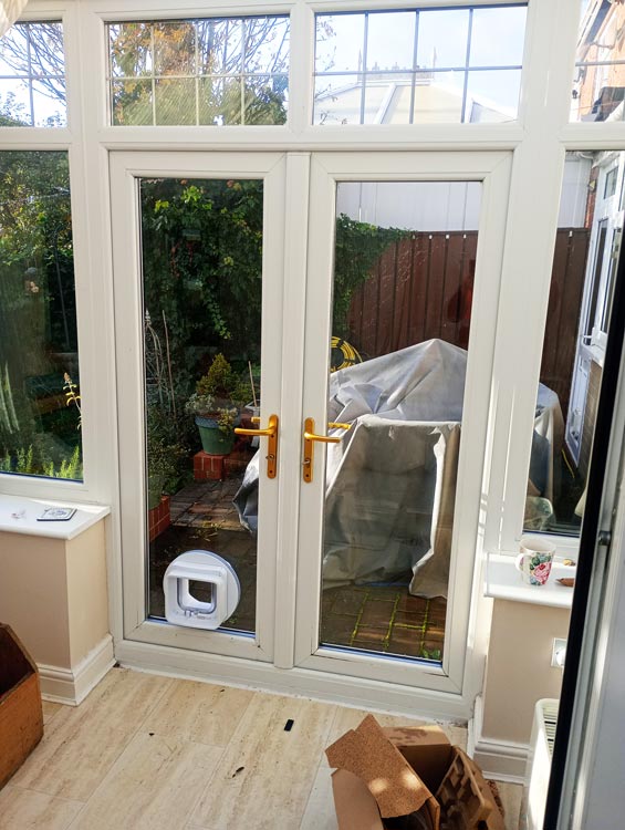 Cat flap fitters near me