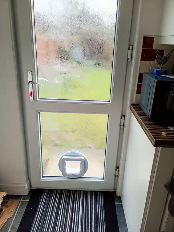 Cat flap installers Newcastle