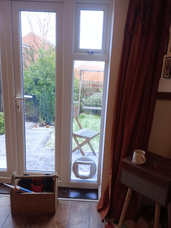 Cat flap installers Newcastle