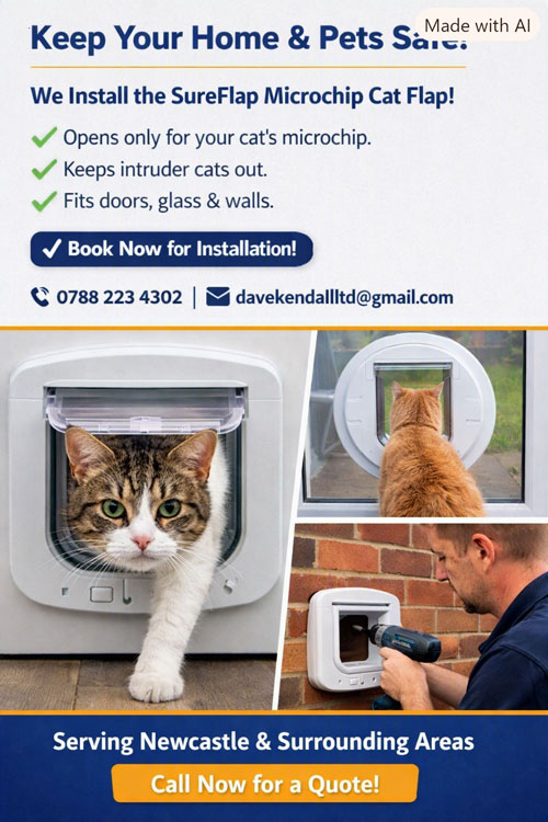 Sureflap microchip cat flap
