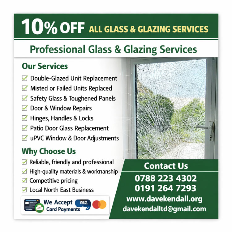 Glass and glazing Newcastle