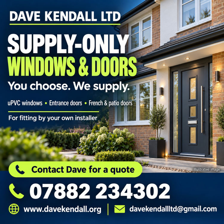 Supply only windows and doors