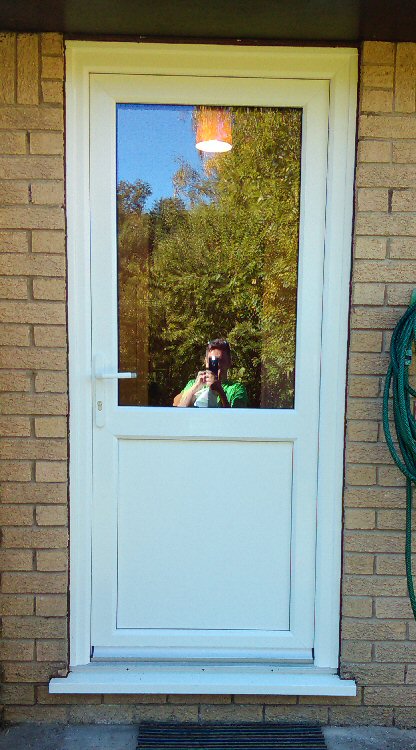 PVCu rear door installers Northumberland