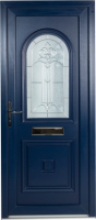 blue pvcu coloured doors