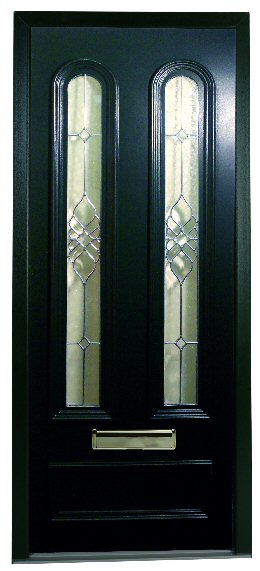 black coloured pvcu doors newcastle