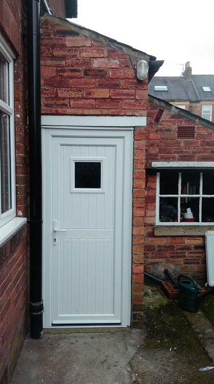 Coloured or white Rehau doors Newcastle upon Tyne