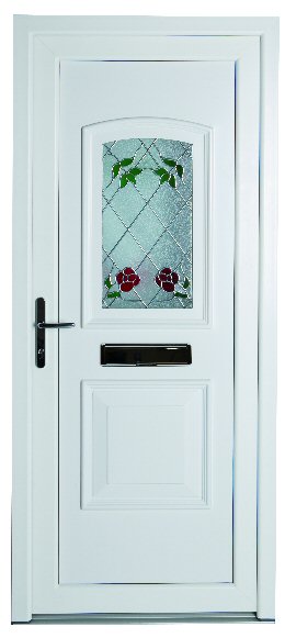 white coloured pvcu doors newcastle