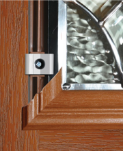 fully reglazable composite door