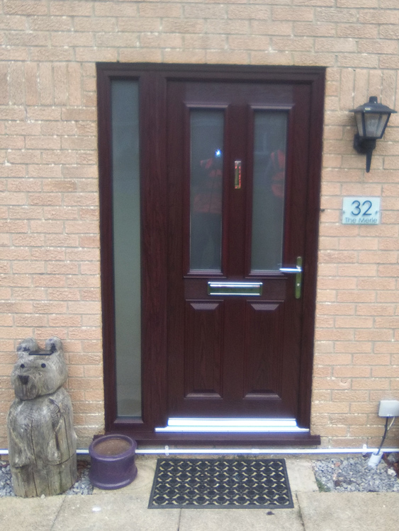 Timber effect composite doors North East