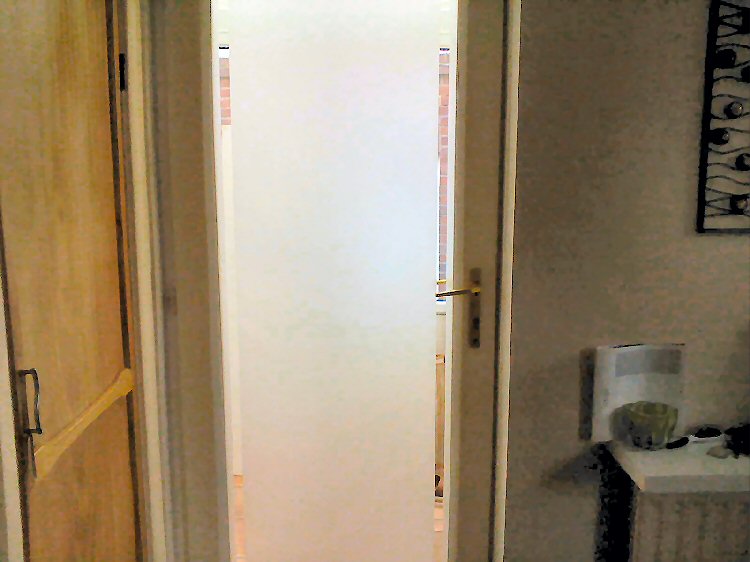 sandblasted glass panel Newcastle