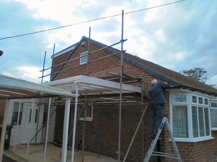 Dry verge capping Newcastle here fitted in Hillheads