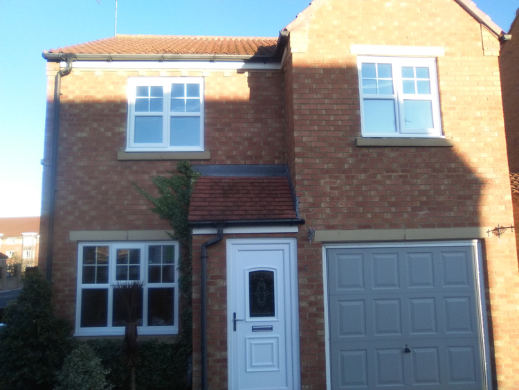 A-Rated triple glazed units with acoustic glass North East